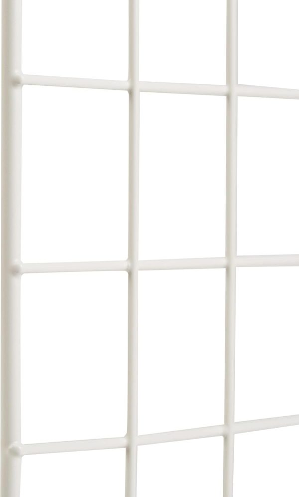 Amazon Basics Cube Wire Grid Stackable Storage Shelves, 6-Cube, 12 x 12-Inches, White - Image 4